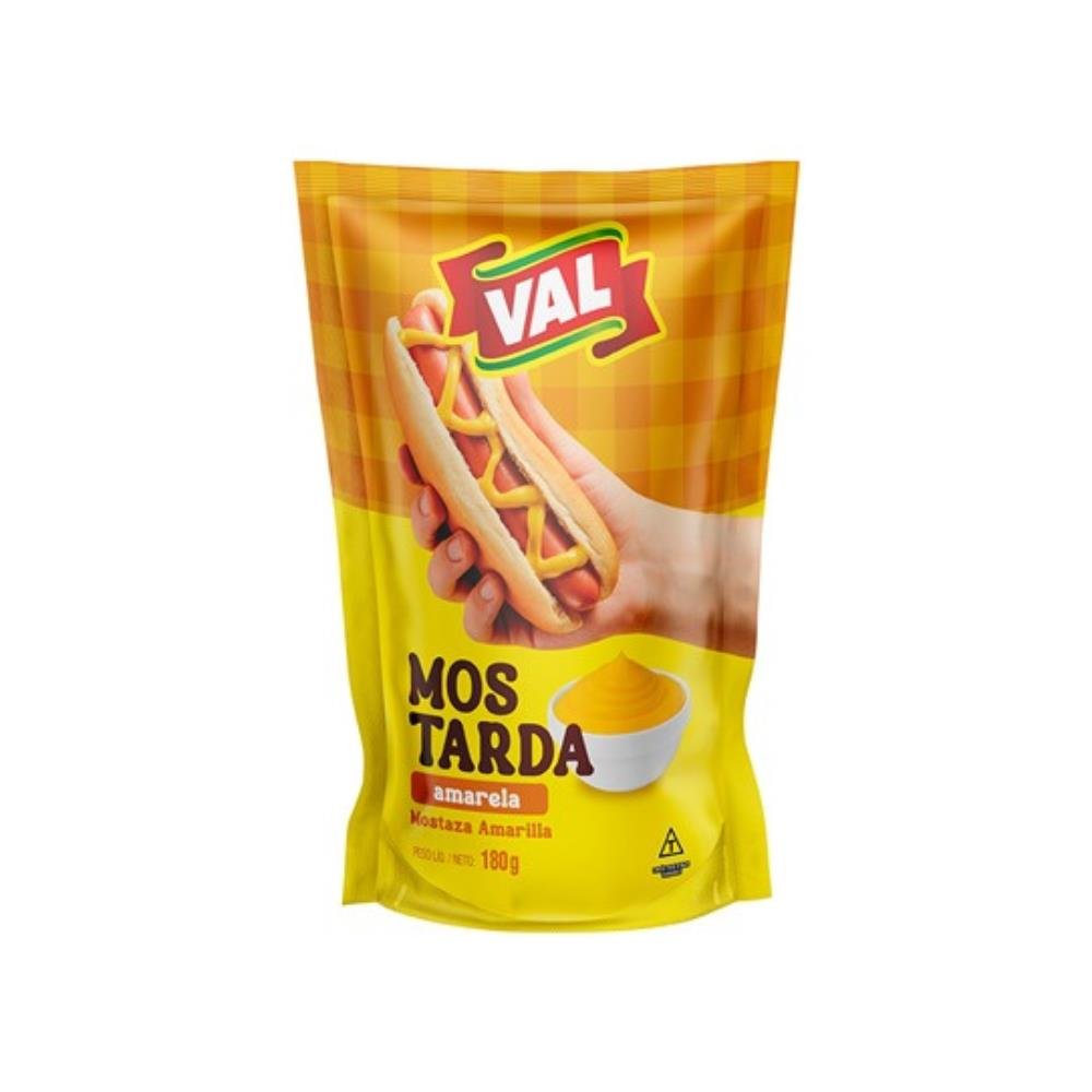 Mostarda Amarela Val Sachê 180g
