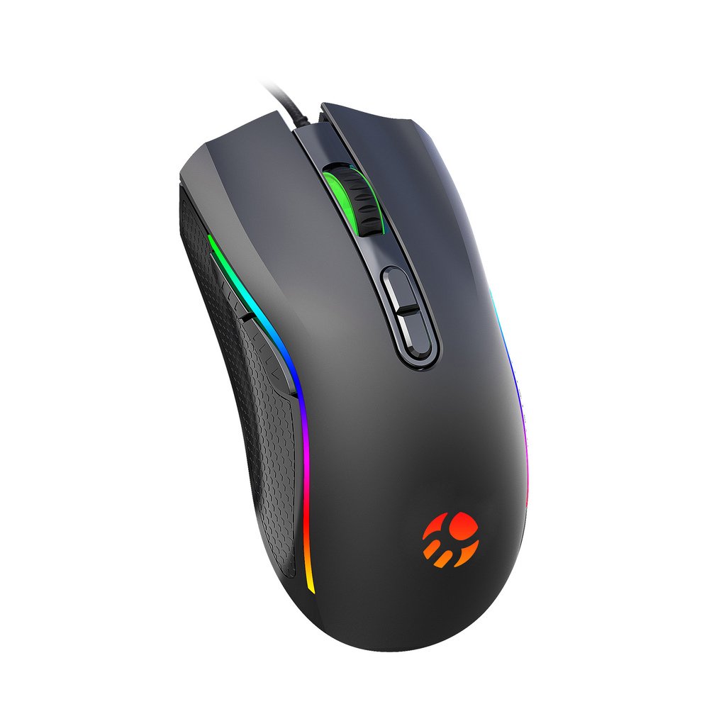 Mouse Gamer Byakko Usb BGM-03 Led Rgb / 10000DPI 7 Botões