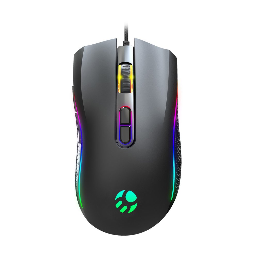 Mouse Gamer Byakko Usb BGM-03 Led Rgb / 10000DPI 7 Botões
