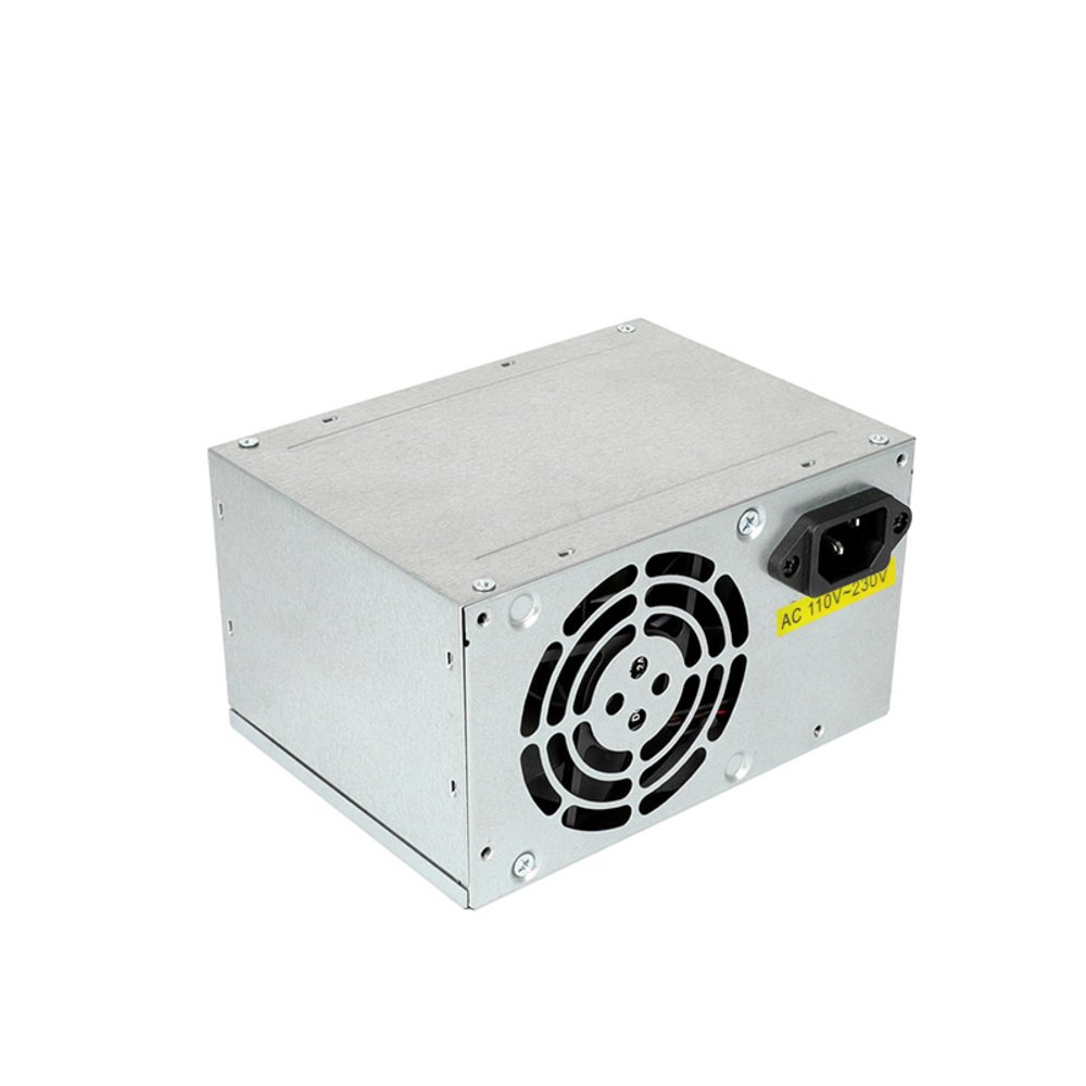 Fonte Prata Atx PS- 3 350W Bivolt Automatico Com Cabo e Caixa - BLUECASE -