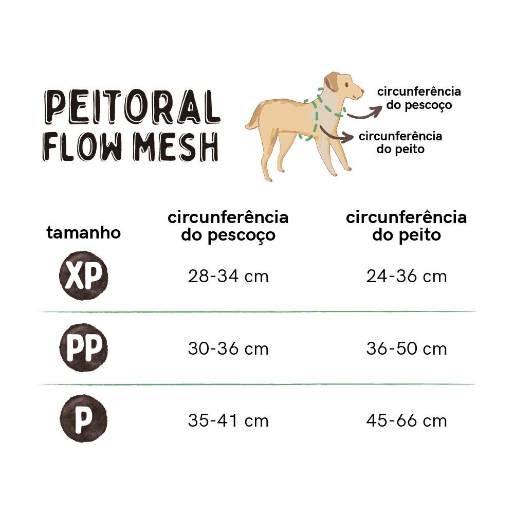 Peitoral Flow Mesh Gradiente Tamanho P Mimo - PP317