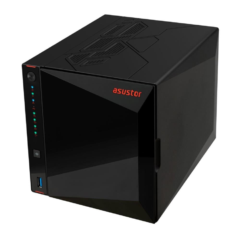 Storage Asustor Flashstor AS5404T, 4 Baias, Intel Celeron N5105 Quad-core, 2.0ghz, 4GB RAM