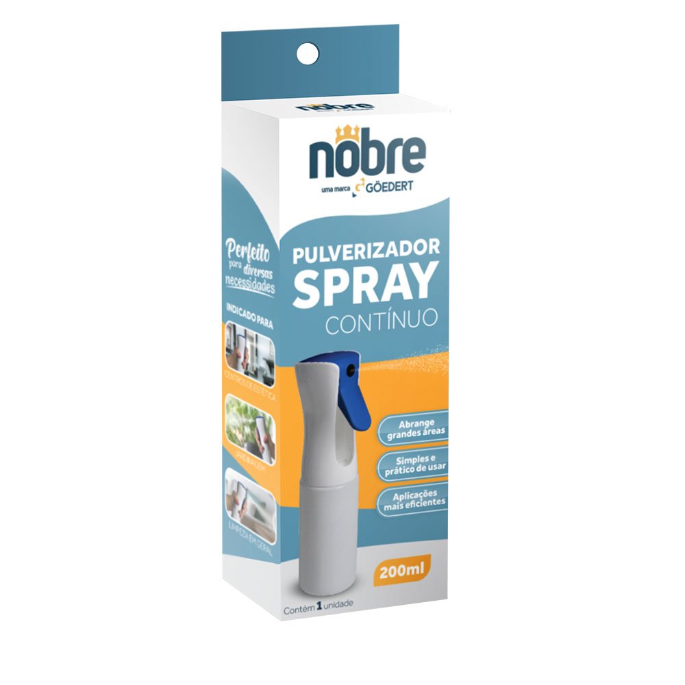 Pulverizador Spray Continuo 200 ML Nobre