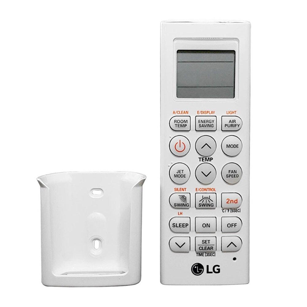 Controle Remoto Para Ar Condicionado Quente E Frio Com Suporte - Original LG