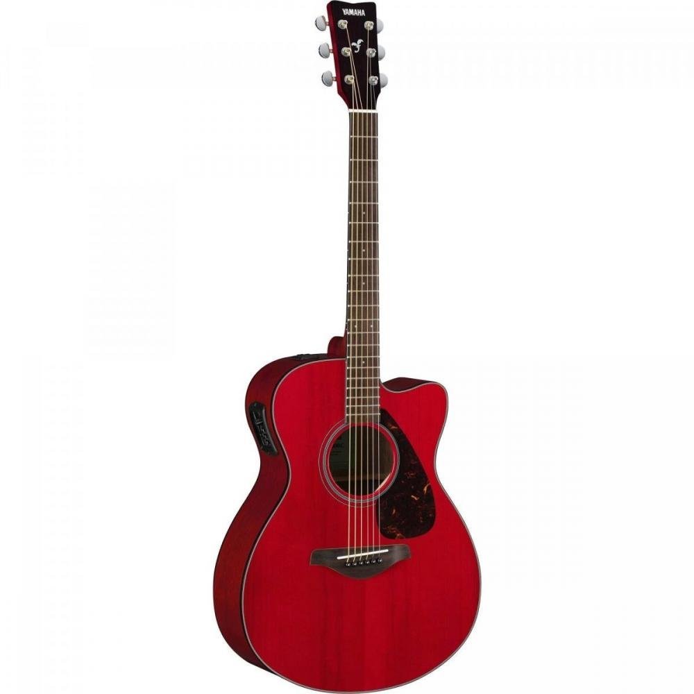 Violão Yamaha FSX800C/02 Eletroacustico Aço Ruby Red