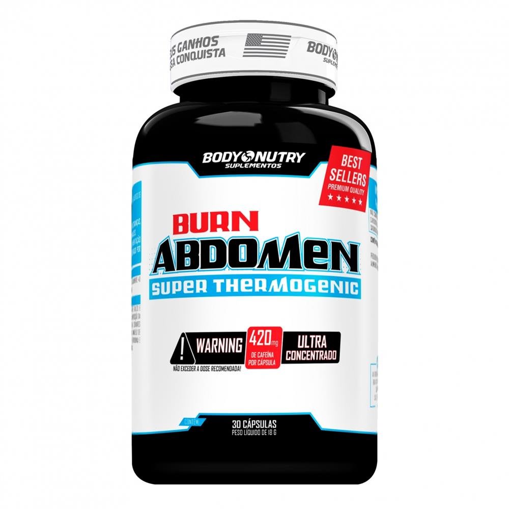 Termogênico Burn Abdômen 30 Capsulás