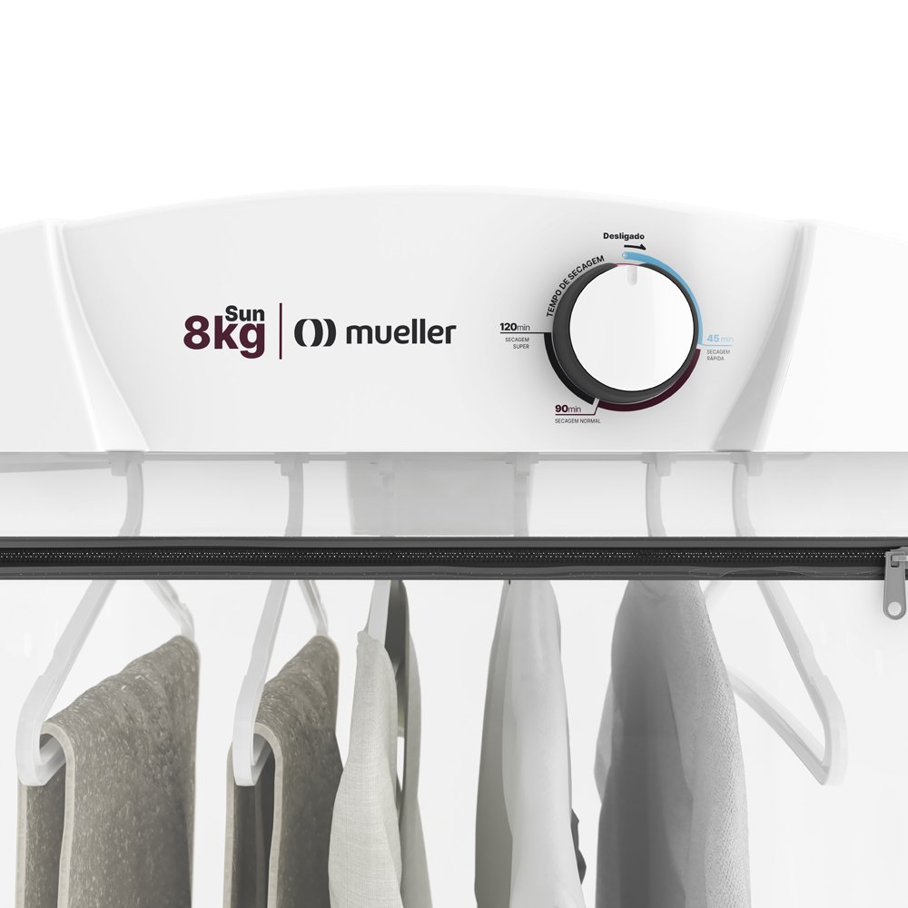 Secadora de Roupa Mueller Sun 8Kg timer de 120 minutos ¿ 220 Volts