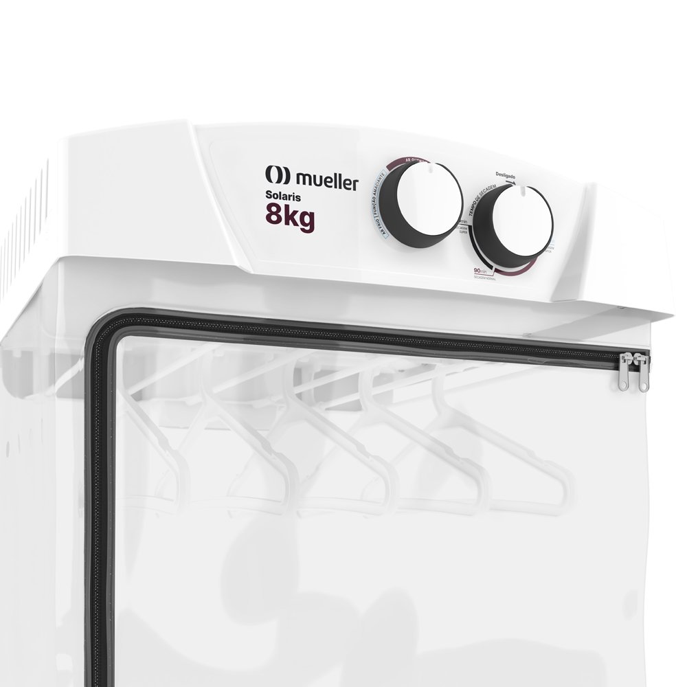Secadora De Roupas Mueller 8Kg Solaris Branca - 220V