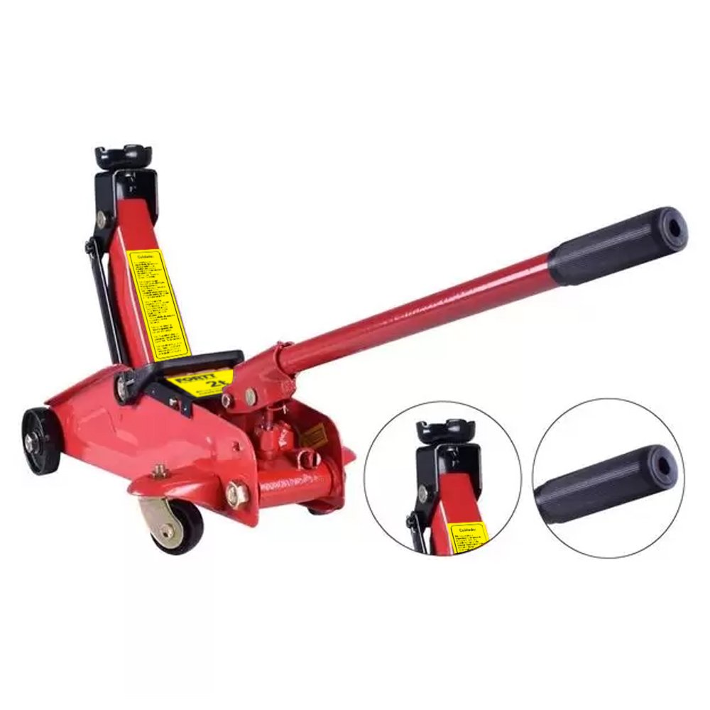 Mega Kit Macaco Jacarezinho 2t e Ferramentas Catraca 57 peças Fortt - MKMJF-001
