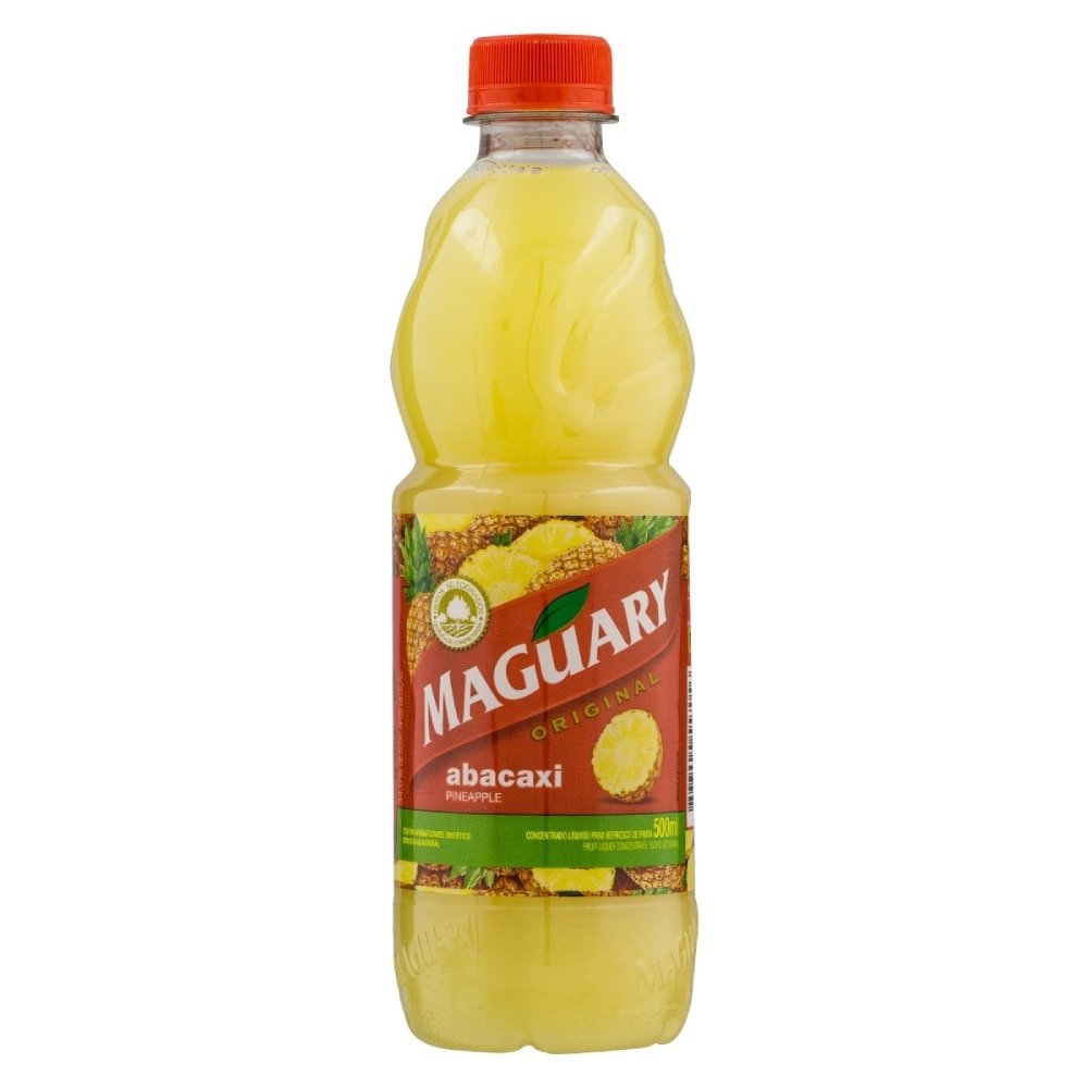 Suco Maguary Concentrado Abacaxi 500ml - Embalagem 12 Unidades