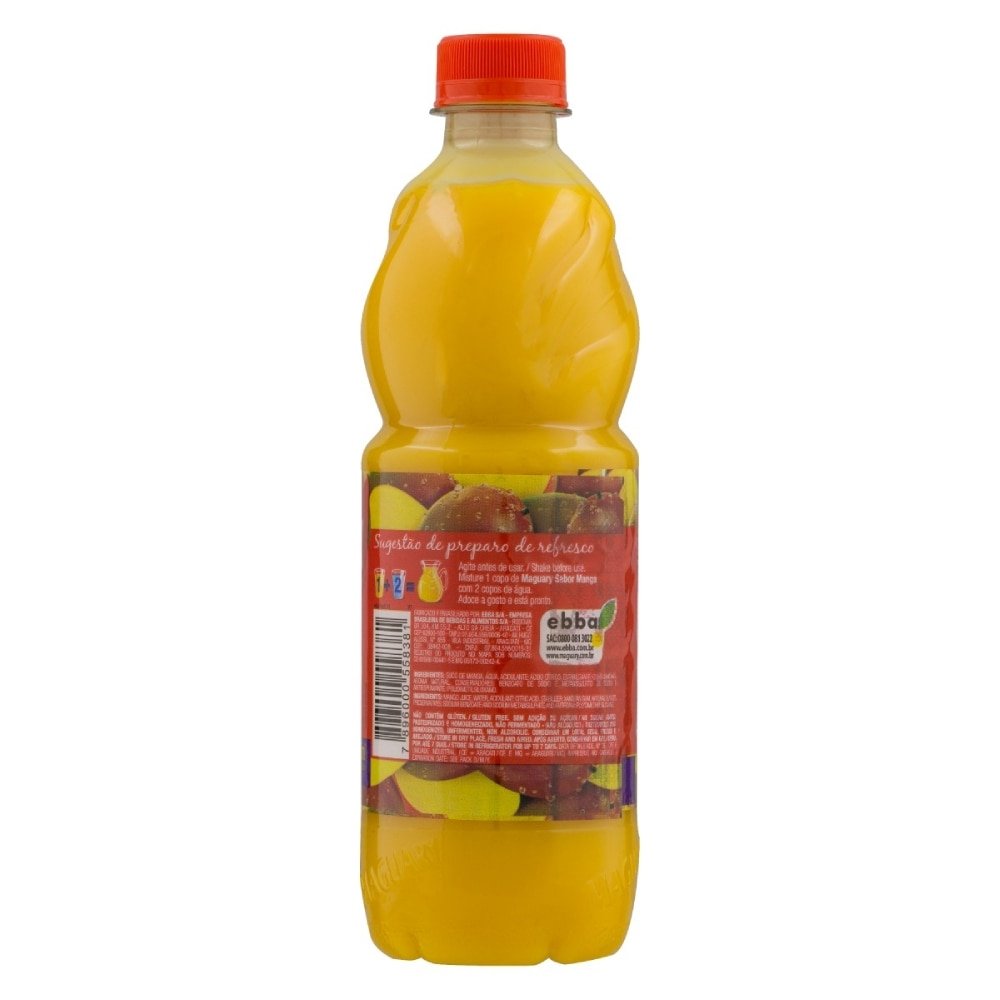 Suco Maguary Concentrado Manga 500 ml - Embalagem 12 Unidades