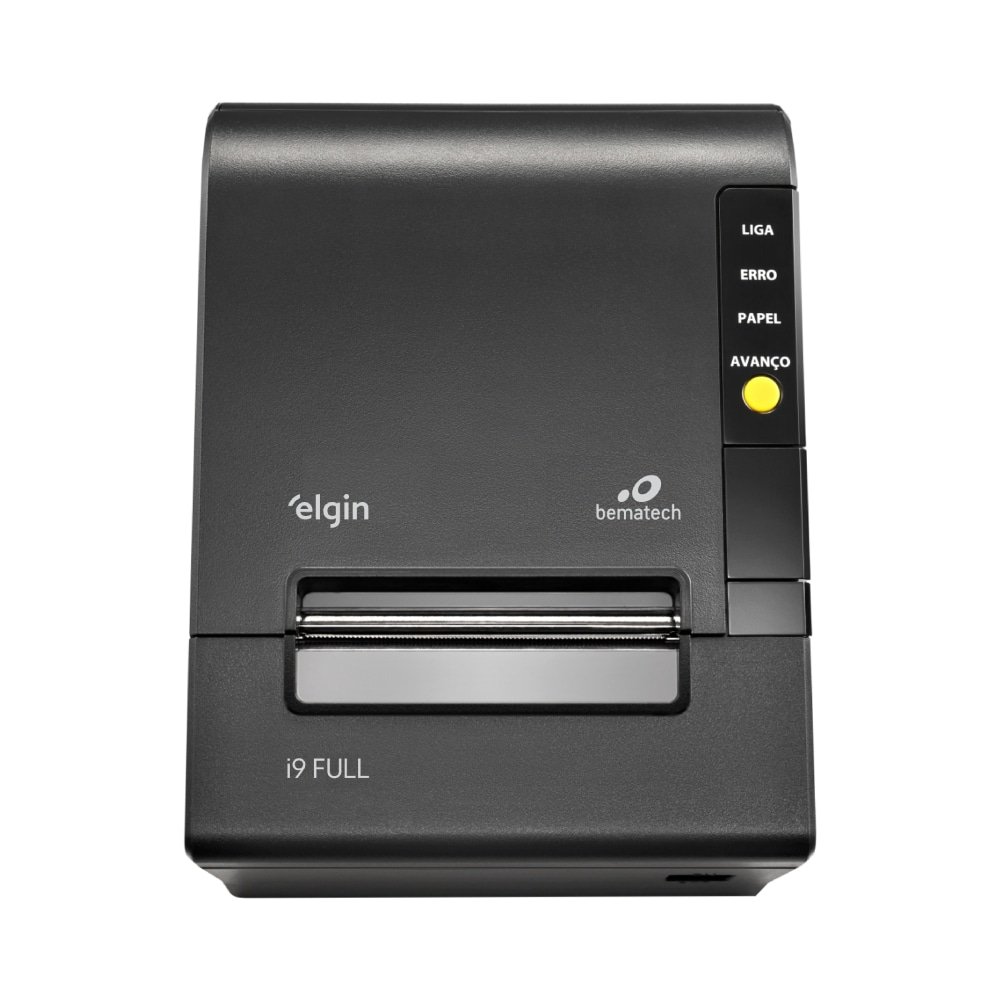 Impressora Térmica Elgin 46I9USECKD06 | Não Fiscal, I9, Serial, Ethernet, USB, Com Guilhotina