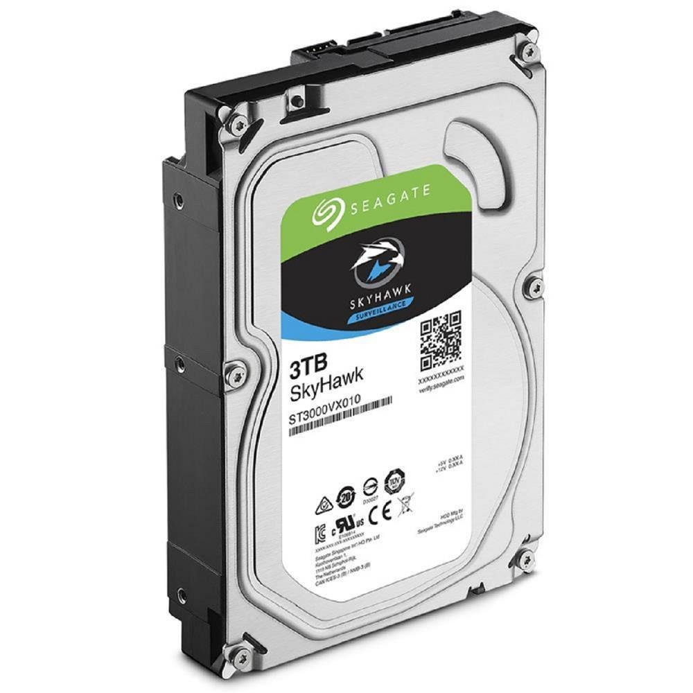 HD Seagate Skyhawk Surveillance, 3TB, Cachê 256MB, 3.5, SATA 6GB