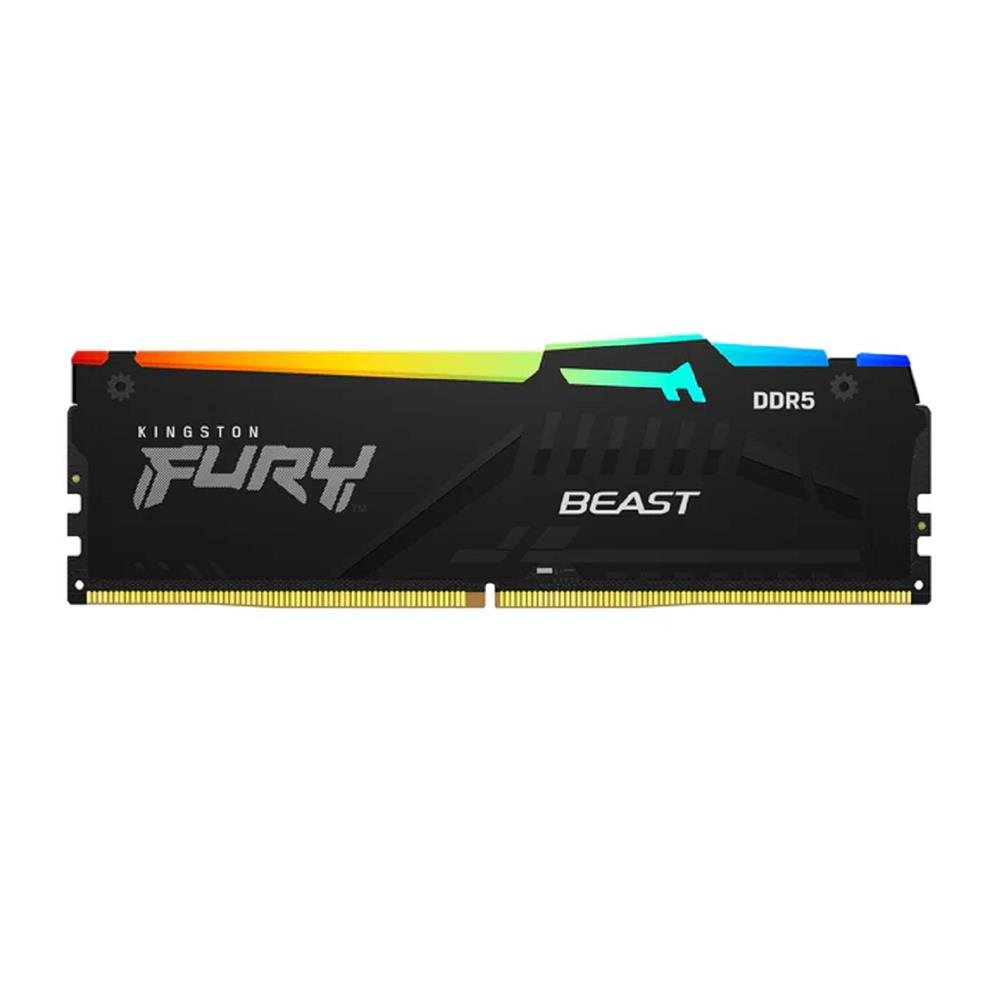 Memória Ddr5 Kingston Fury Beast Expo Rgb, 32Gb, 5600Mhz, Preto