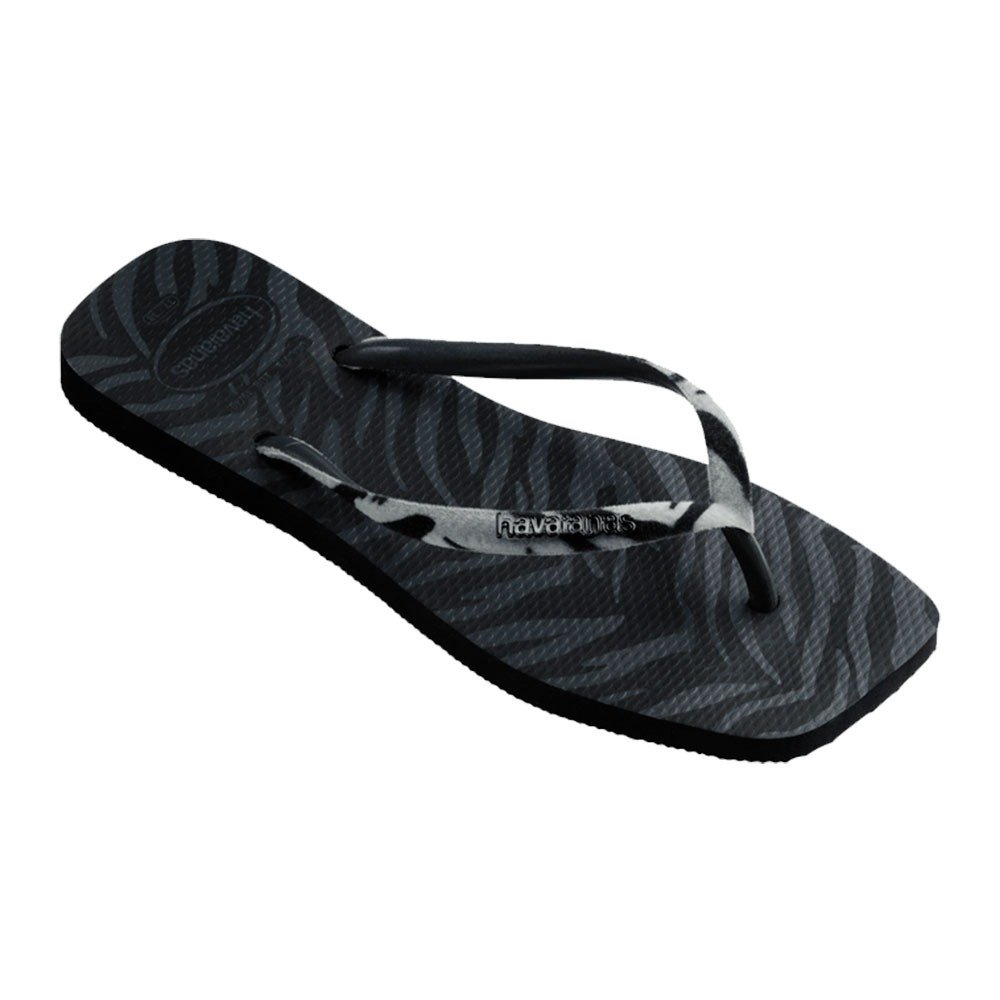 Havaianas Slim Square Velvet 0090 Preto 33/34 Com 12 Pares