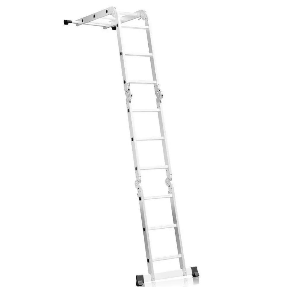 Escada Articulada Multifuncional 4x3 Aluminio Fortt 12 Degraus 3.34m - EAM4X3