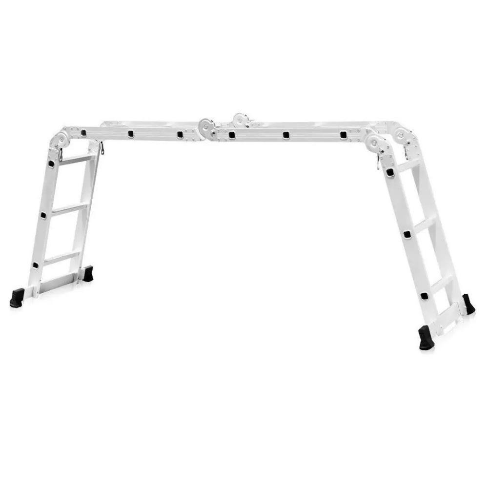 Escada Articulada Multifuncional 4x3 Aluminio Fortt 12 Degraus 3.34m - EAM4X3