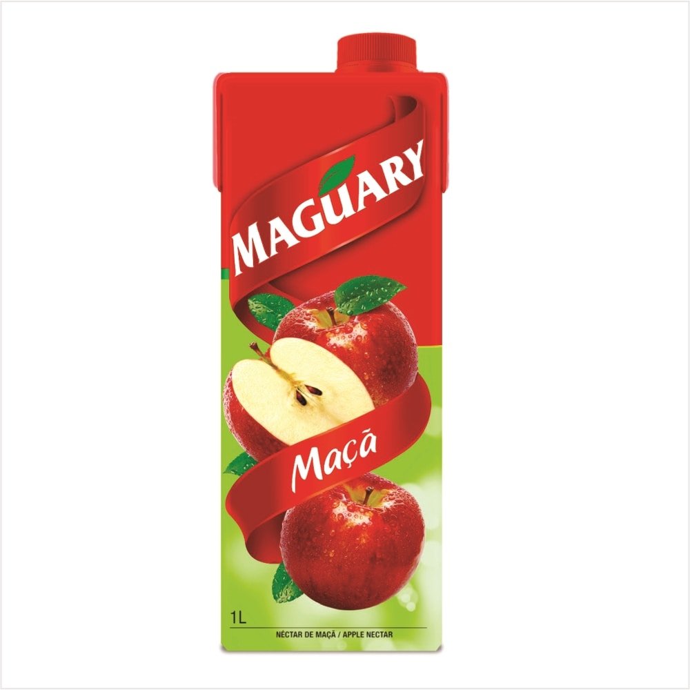 Suco Maguary Néctar Maçã 1 Litro - Embalagem 12 Unidades