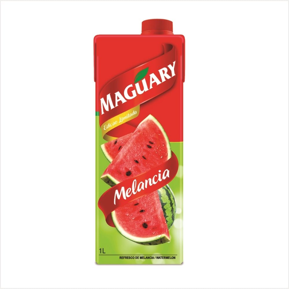 Suco Maguary Néctar Melancia 1 Litro - Embalagem 12 Unidades