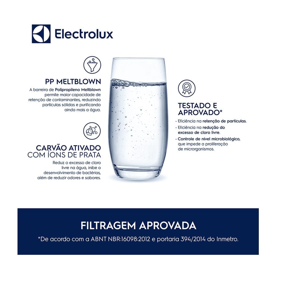 Filtro Refil para purificador Electrolux PAPPCA10