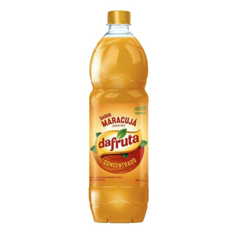 Suco Dafruta Concentrado Maracujá Pet 1 Litro - Embalagem 6 Unidades