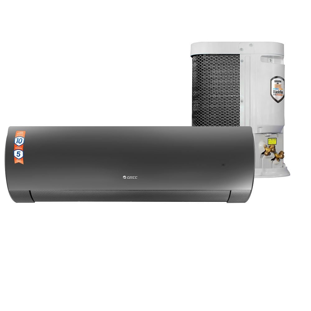 Ar Condicionado Split Hi Wall Gree G-Diamond Top Inverter 9000 BTU/h Quente e Frio GWH09ACA-D3DNA1B ¿ 220 Volts Ar Condicionado Split Hi Wal