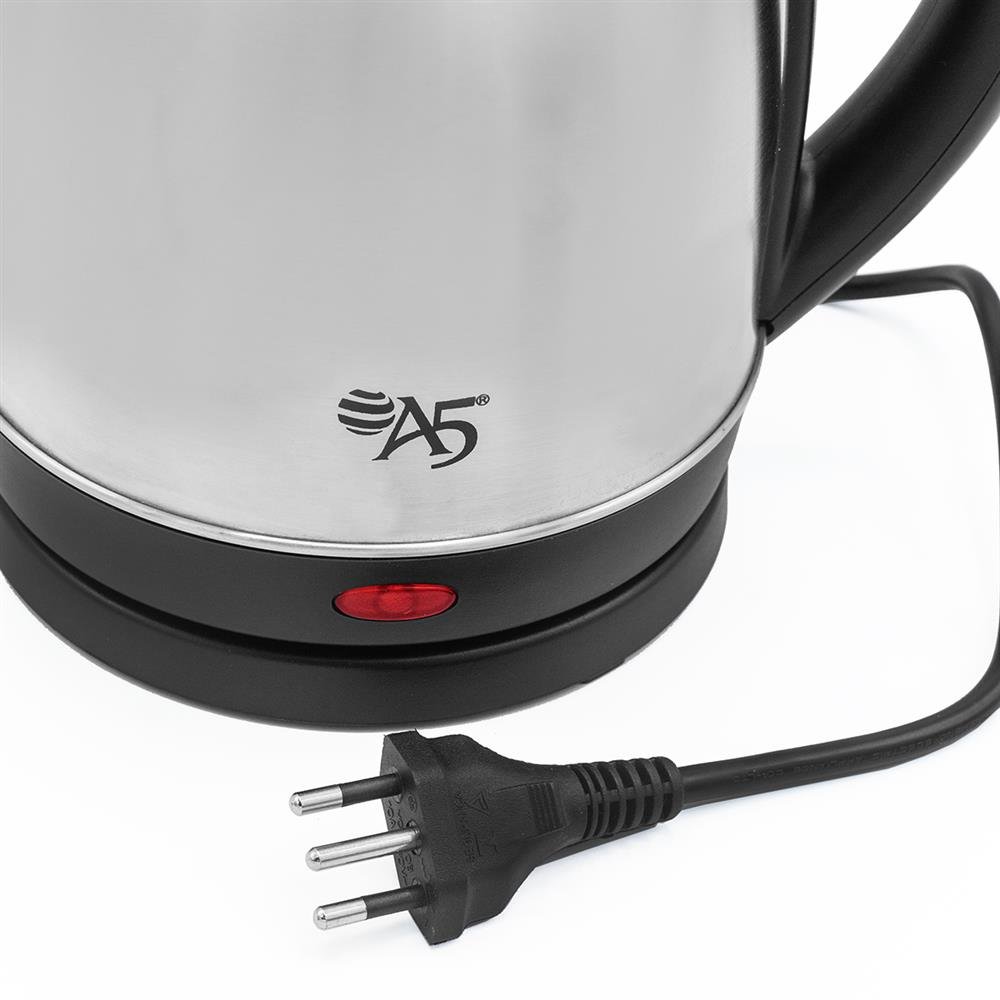 Chaleira Elétrica Living 1,8 litros Inox 220 V 1500 Watts