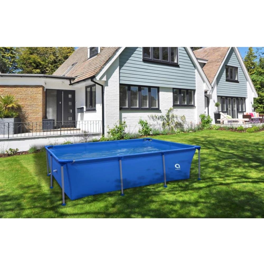 Piscina Estrutural Retangular 2612 Litros Frame 2,58m x 1,79m x 66cm Avenli 17805