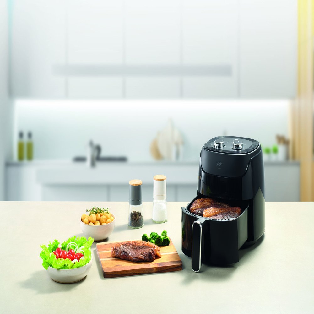 Fritadeira Elétrica Air Fryer Elgin Air Fácil 4L 220V 1400W