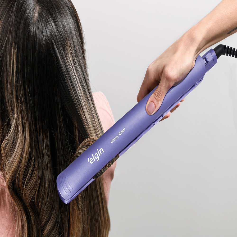 Prancha Alisadora Elgin Glossy Color Bivolt