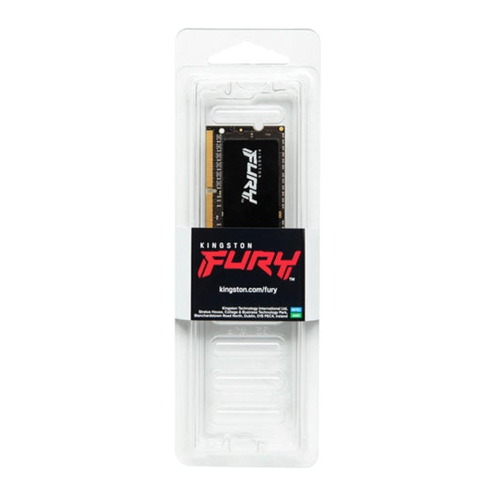 Memoria 32gb Ddr4 3200mhz, Kingston Fury Impact Para Notebook/Gamers, Kf432s20ib/32