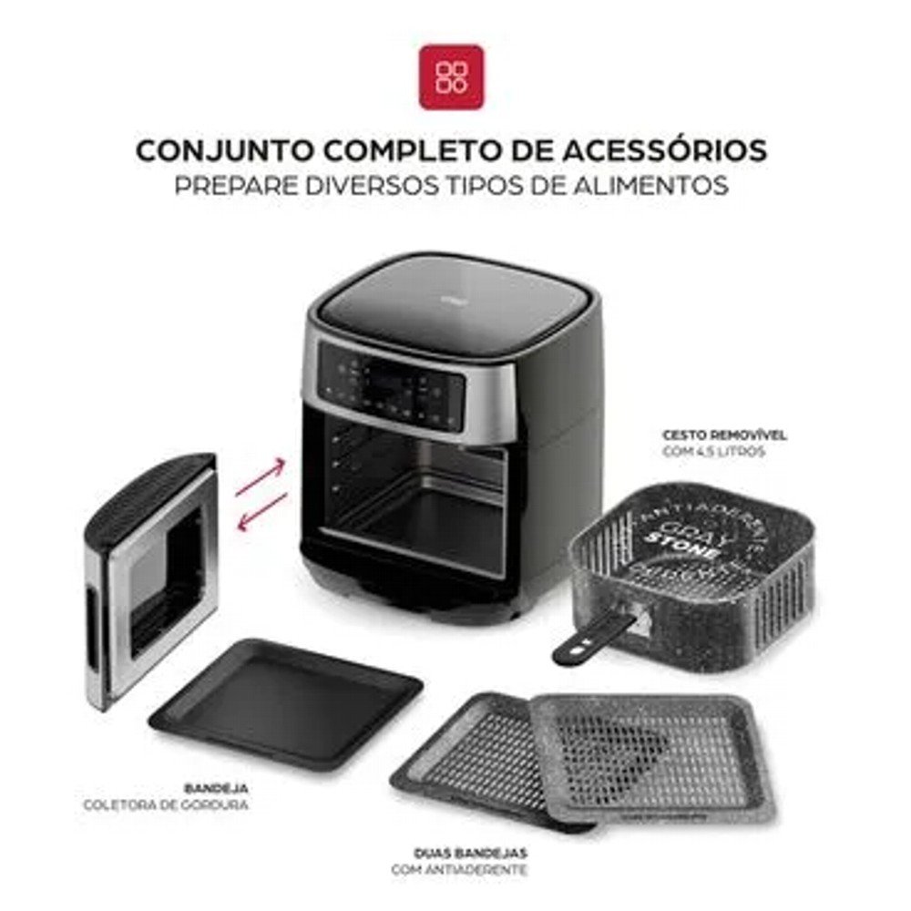 Fritadeira Eletrica Air Fryer Oven 12l 220v Prosdocimo, Wap