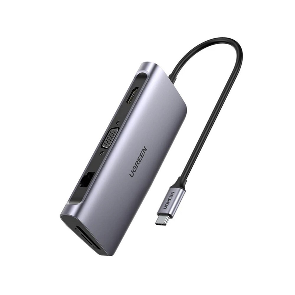 Adaptador Usb-C Multifuncional Ug-40873, Cinza, Ugreen