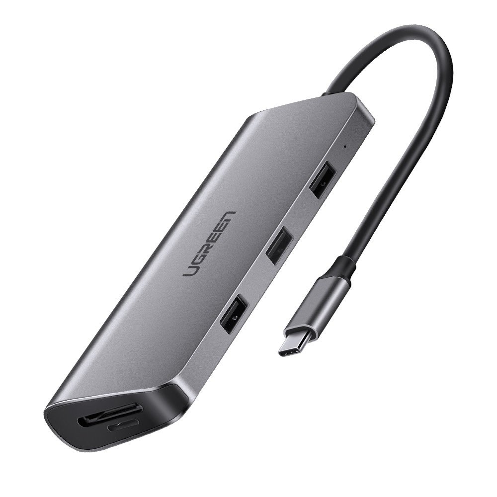 Adaptador Usb-C Multifuncional Ug-40873, Cinza, Ugreen