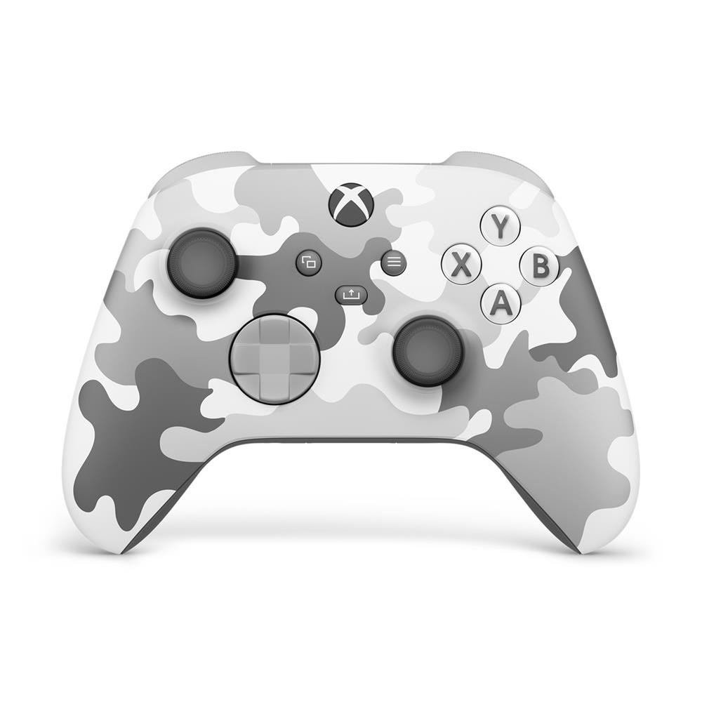 Controle Sem Fio Xbox Arctic Camo Edição Especial Qau-00138, Microsoft