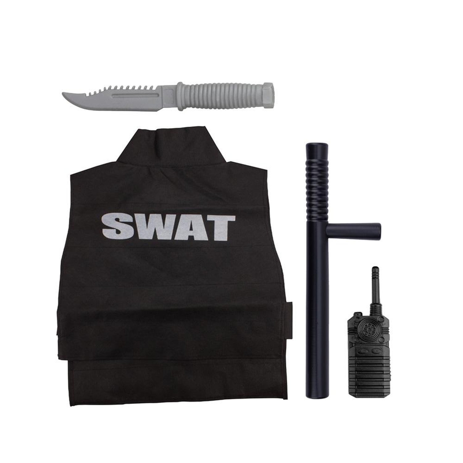 Brincando de Ser Swat Colete Polybag Multikids - BR1851