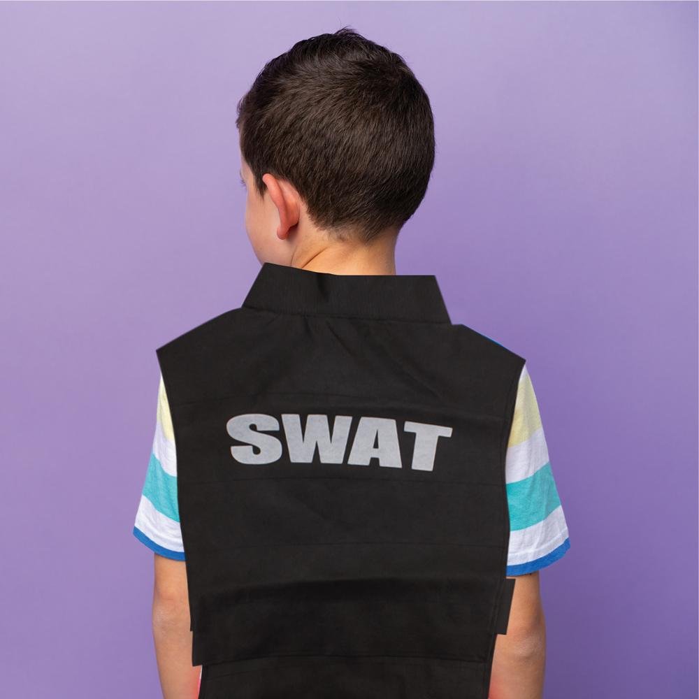 Brincando de Ser Swat Colete Polybag Multikids - BR1851