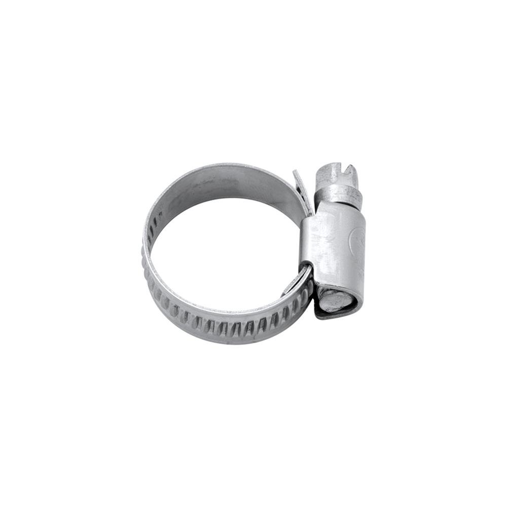 Abracadeira Aco Inox. Com Paraf. Tipo Fenda 12 A 20mm X 9mm