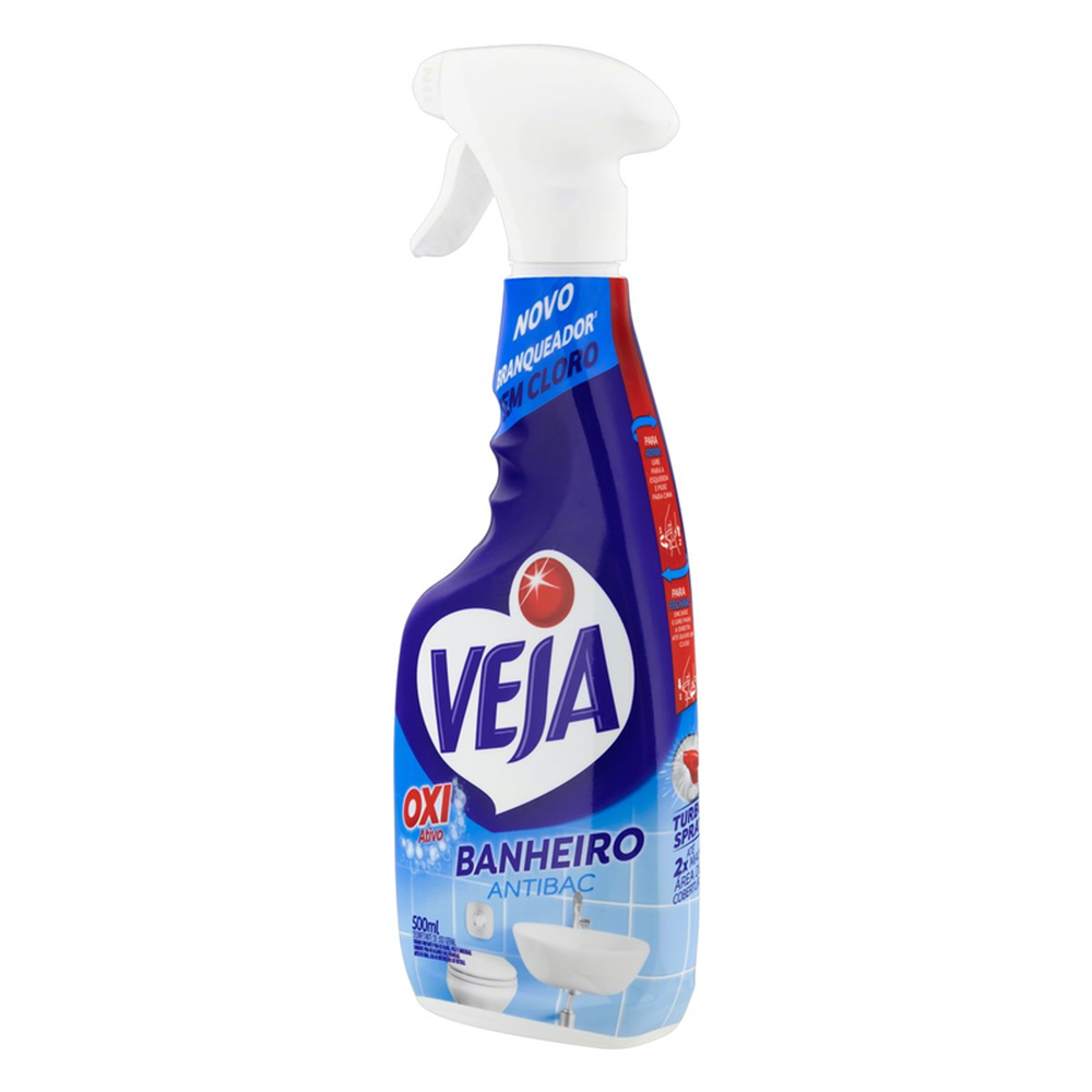 Veja Banheiro Oxi Antibac Gatilho 500ML-Un/1
