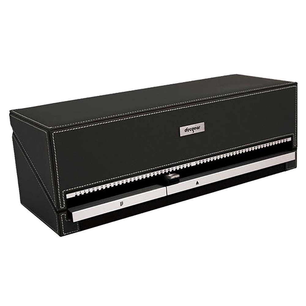Porta Cd.Dvd Discgear Selector 120 Couro Ecologico Preto Capacidade 120 unidades