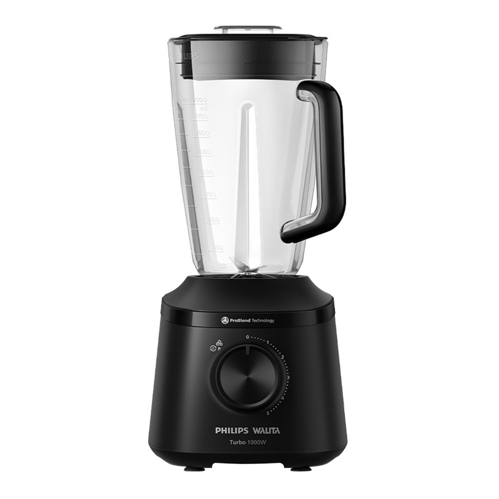 Liquidificador Walita Série 3000 HR2270/91 - 1000W, 5 Velocidades, Turbo, Preto, 110V