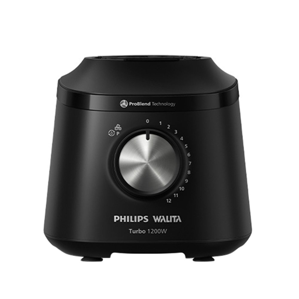 Liquidificador Walita Série 3000 HR2271/91 - Copo de Plástico, 12 Velocidades + Pulsar, Turbo - 1200W, Preto, 110V