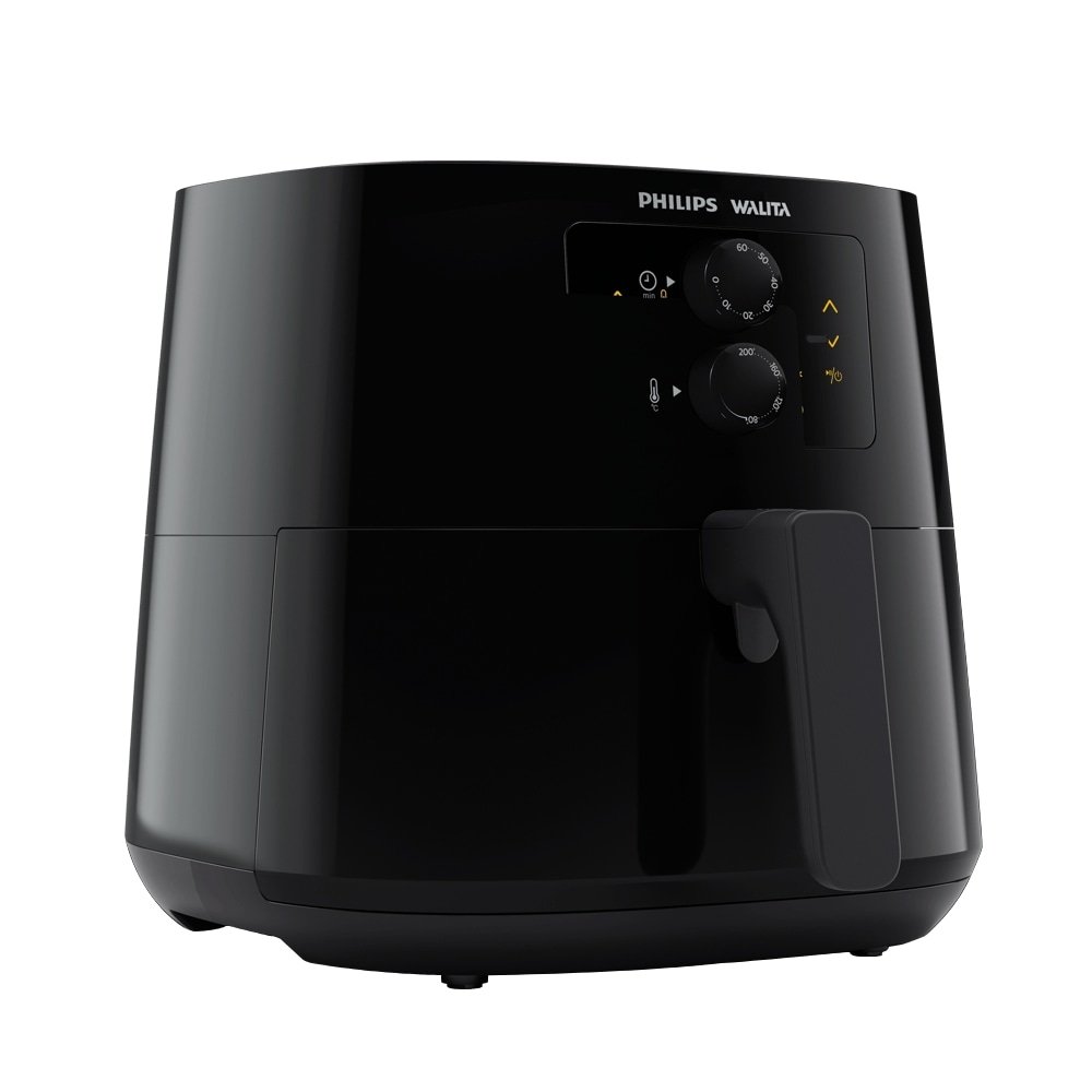 Fritadeira Air Fryer Philips Walita Série 3000 XL HD9206/90 - 2000W, Analógica, Preto, 110V