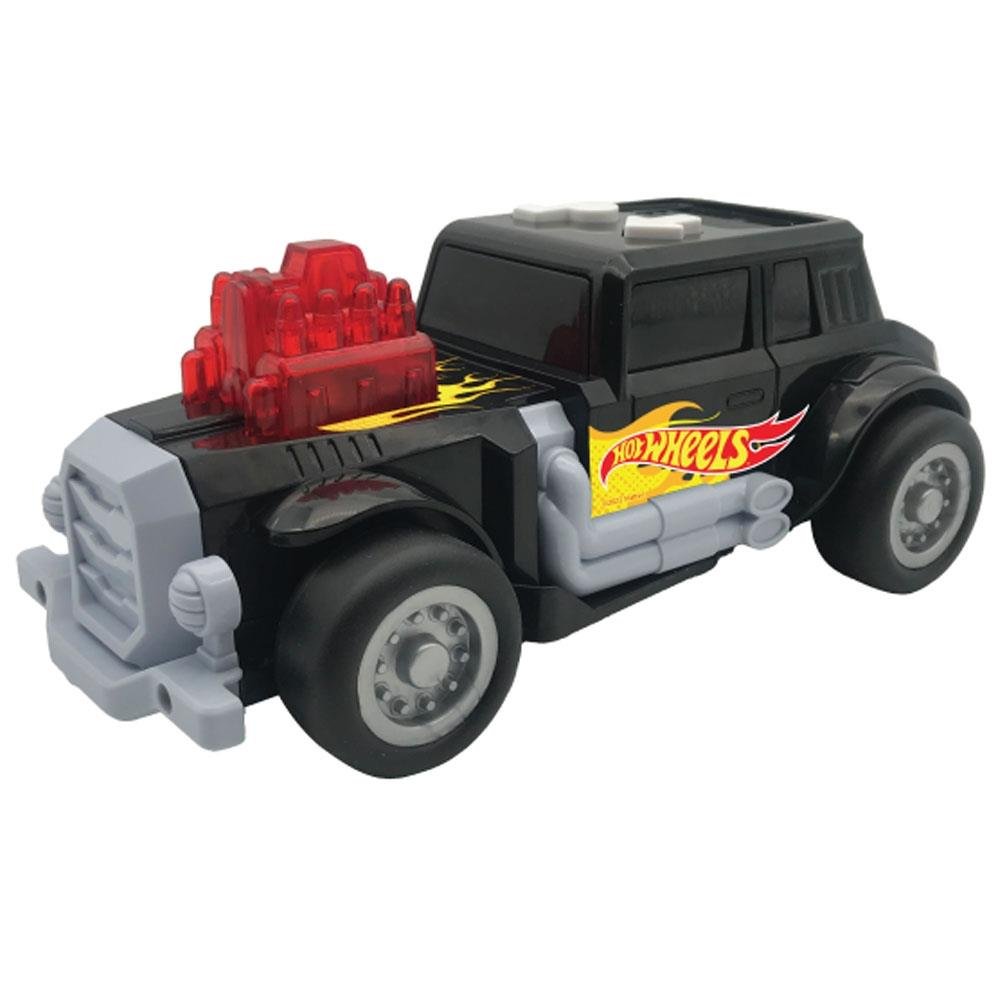 Hot Wheels Carros Hot Rod Preto com Luz e Som Multikids - BR1823