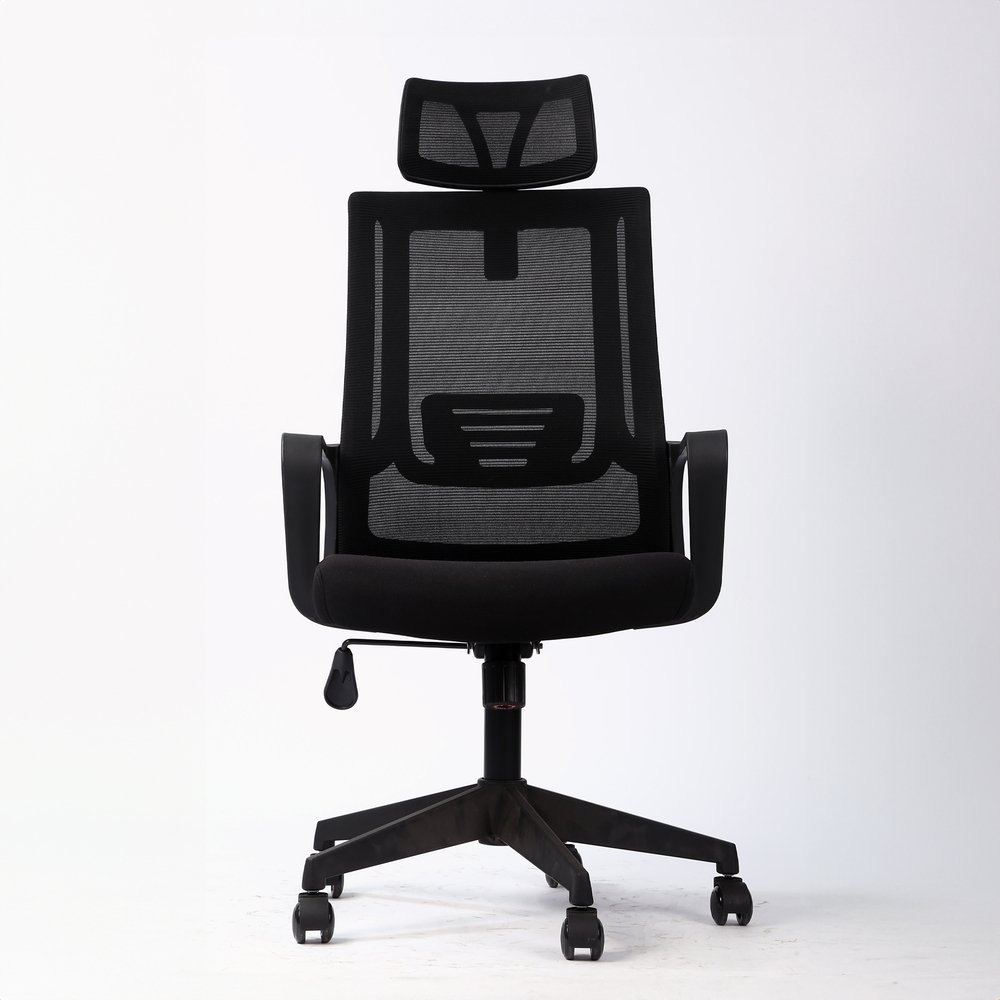 Cadeira Office Mesh Ergo Prime com a Apoio Lombar e Pescoço Ajustável - Bcop -01 Bluecase