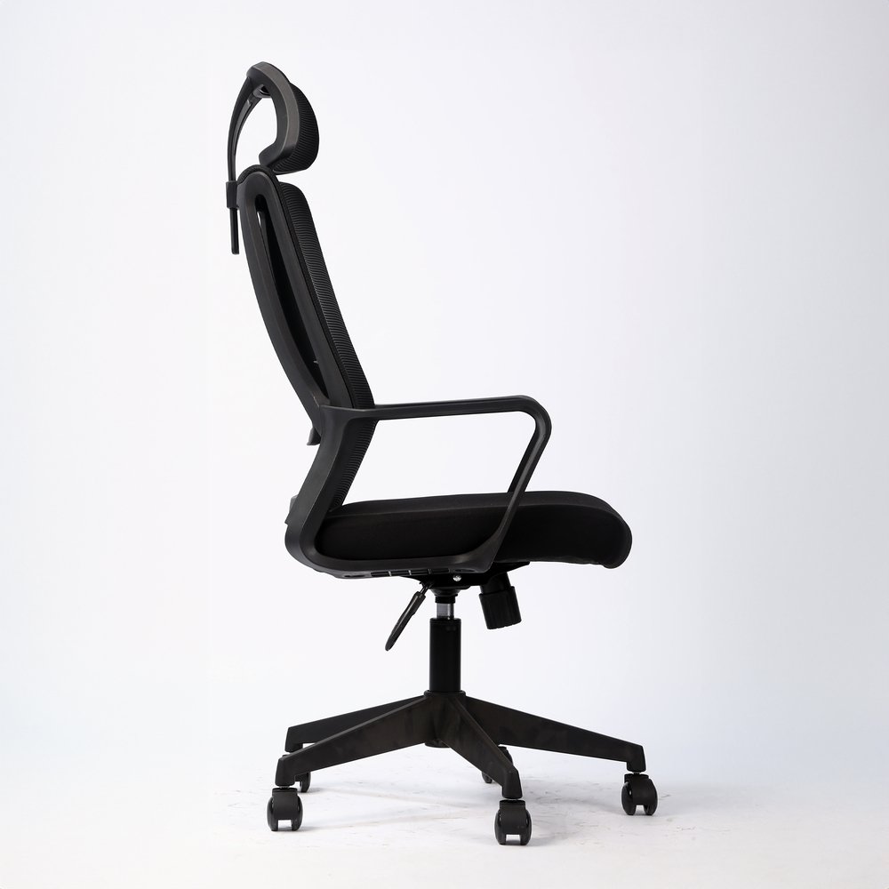 Cadeira Office Mesh Ergo Prime com a Apoio Lombar e Pescoço Ajustável - Bcop -01 Bluecase