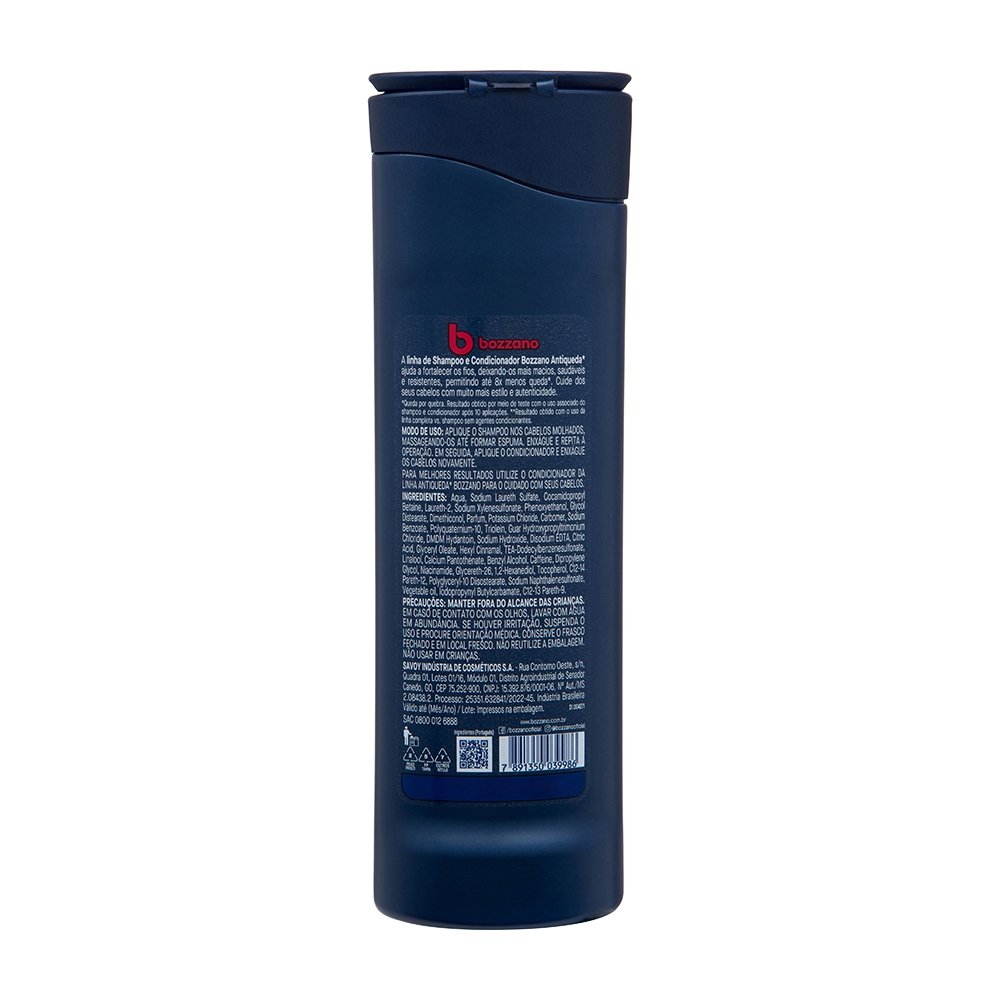 Shampoo Bozzano Antiqueda 325ml