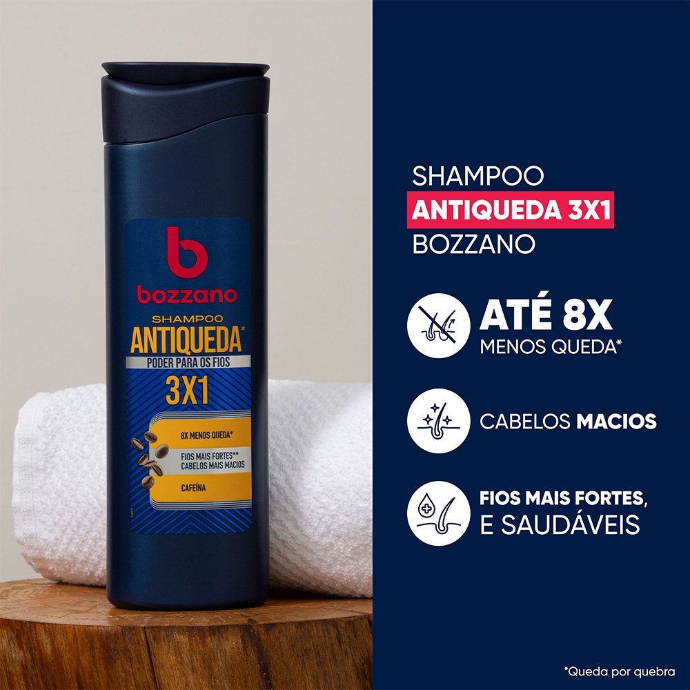 Shampoo Bozzano Antiqueda 325ml