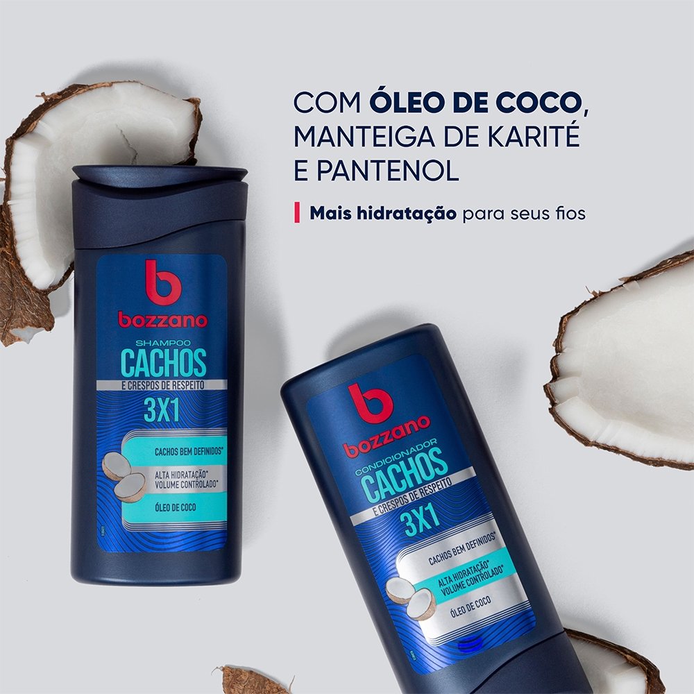Shampoo Bozzano Cachos 325ml