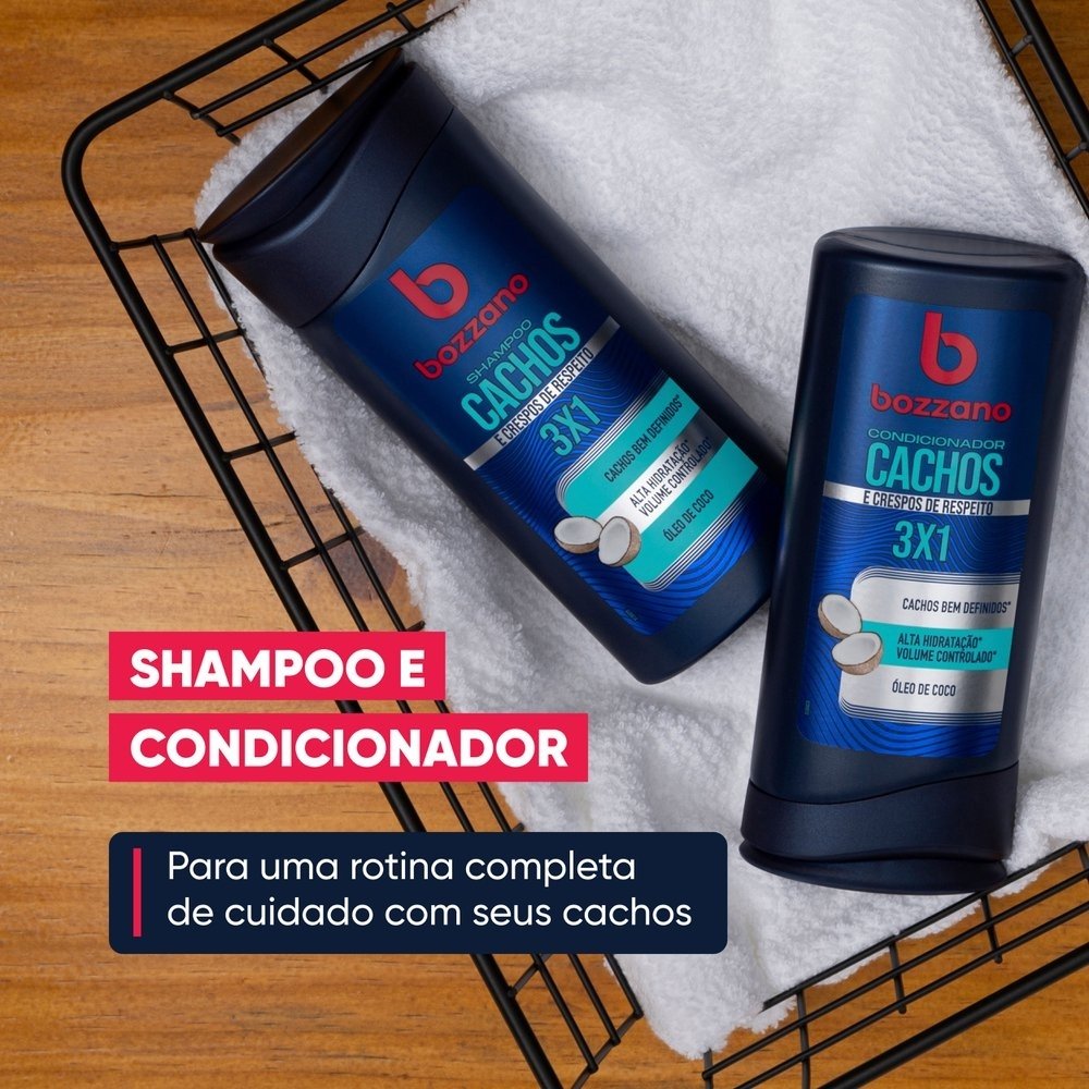 Shampoo Bozzano Cachos 325ml